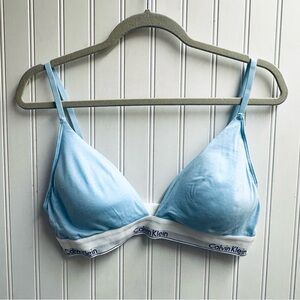 CALVIN KLEIN Modern Cotton Padded Molded Black Lift Bralette Bra Womens Size XL